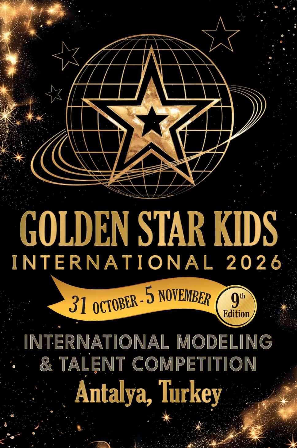 Official poster of Golden Star Kids International 2026